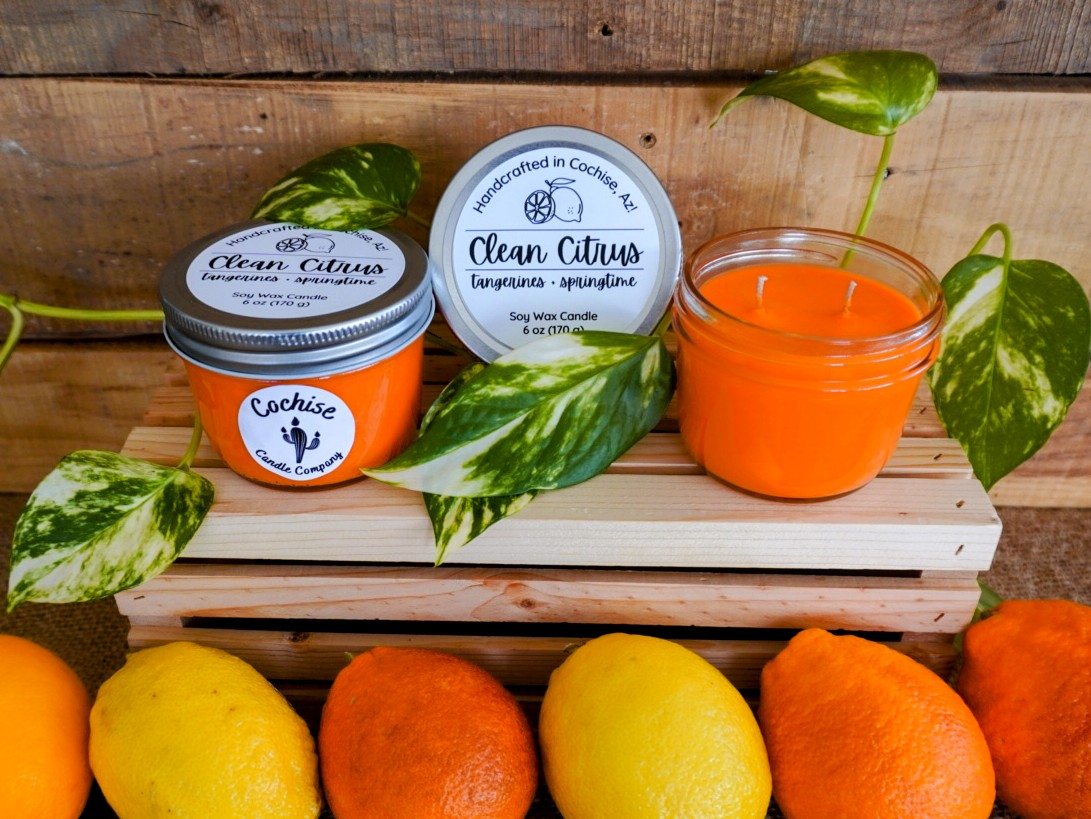 Clean Citrus Soy Candle