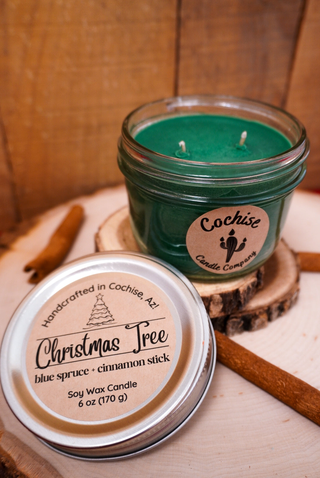 Christmas Tree Soy Candle