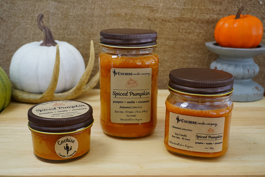 Spiced Pumpkin Soy Candle