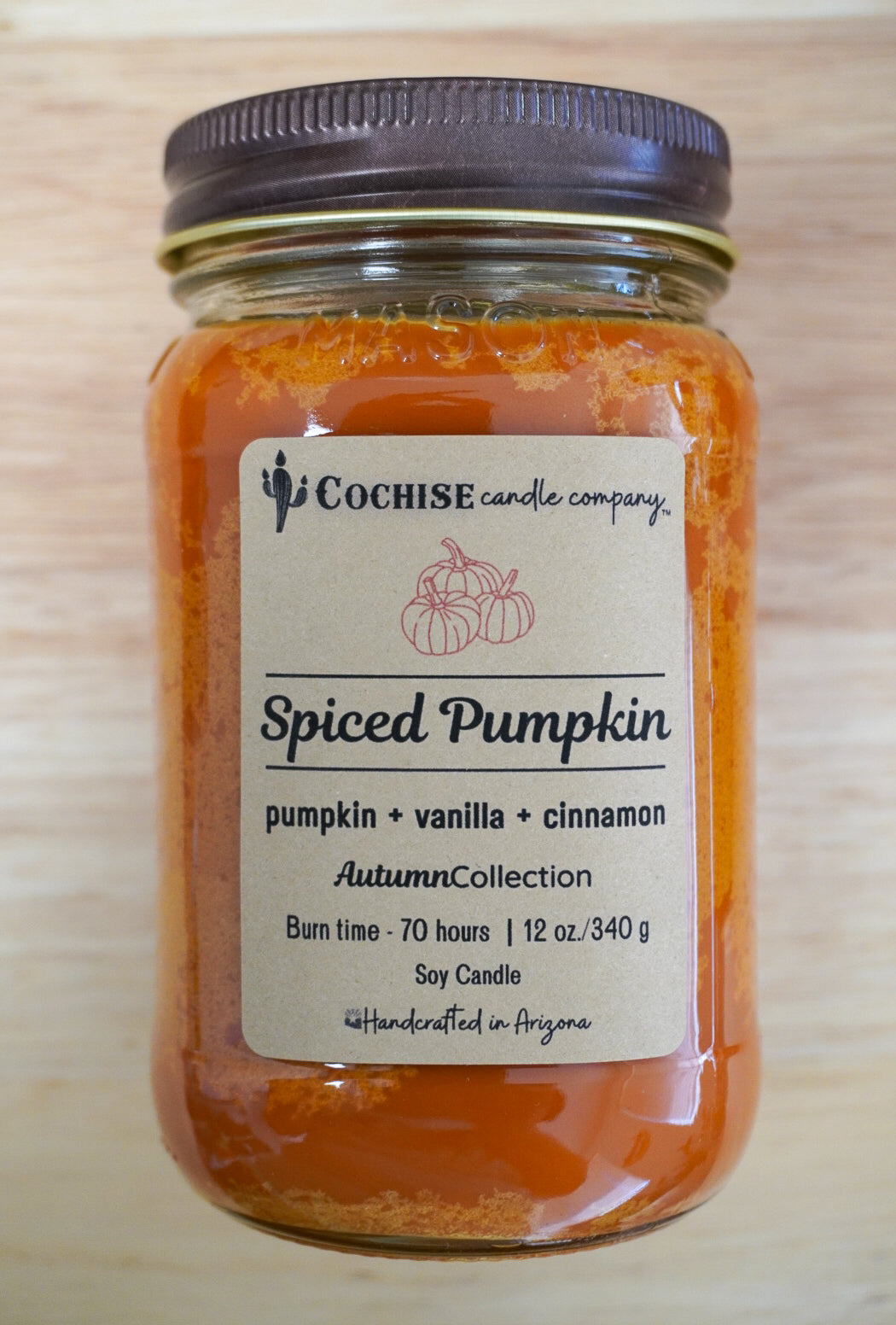 Spiced Pumpkin Soy Candle