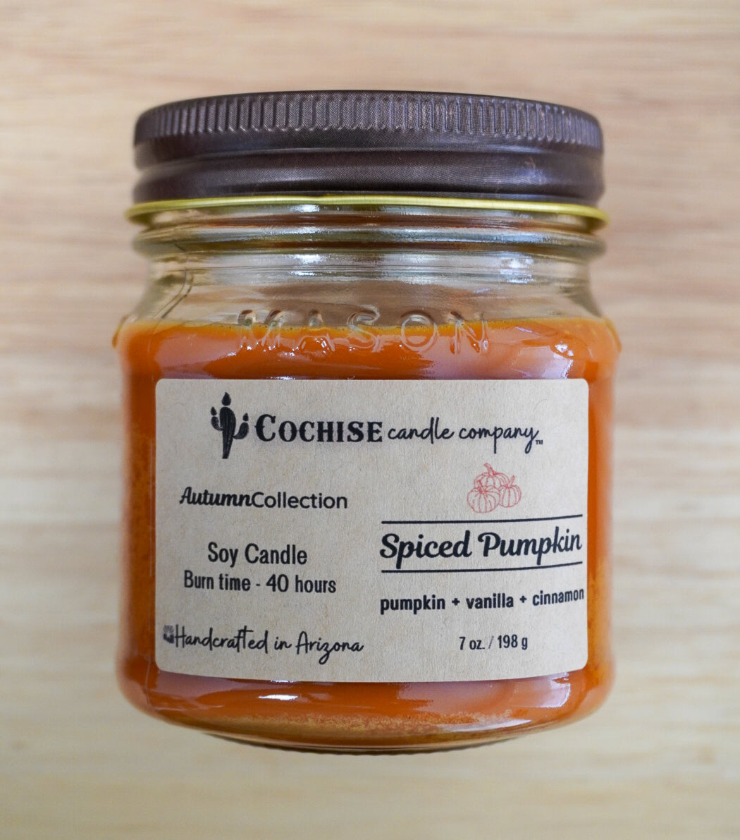 Spiced Pumpkin Soy Candle