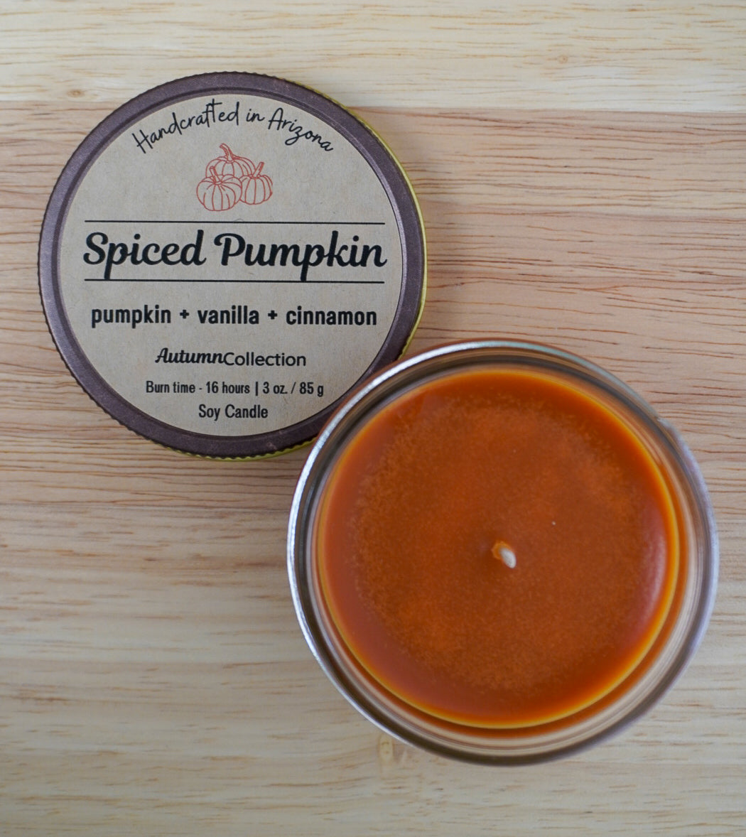 Spiced Pumpkin Soy Candle