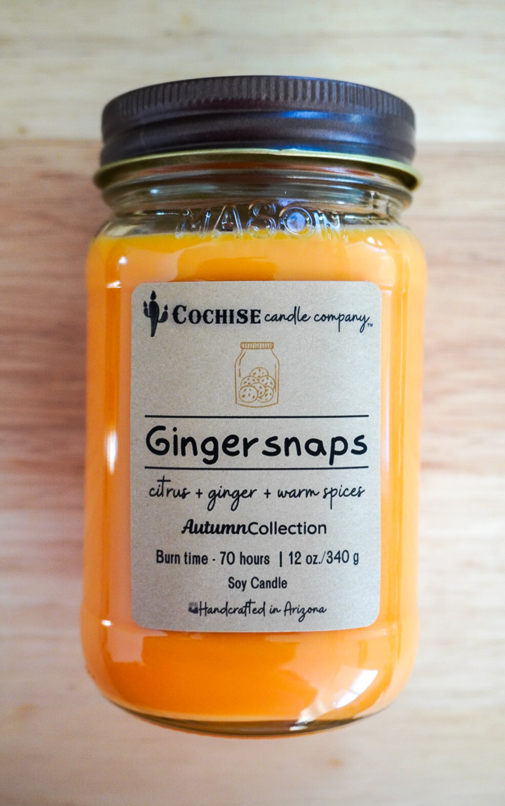 Gingersnaps Soy Candle