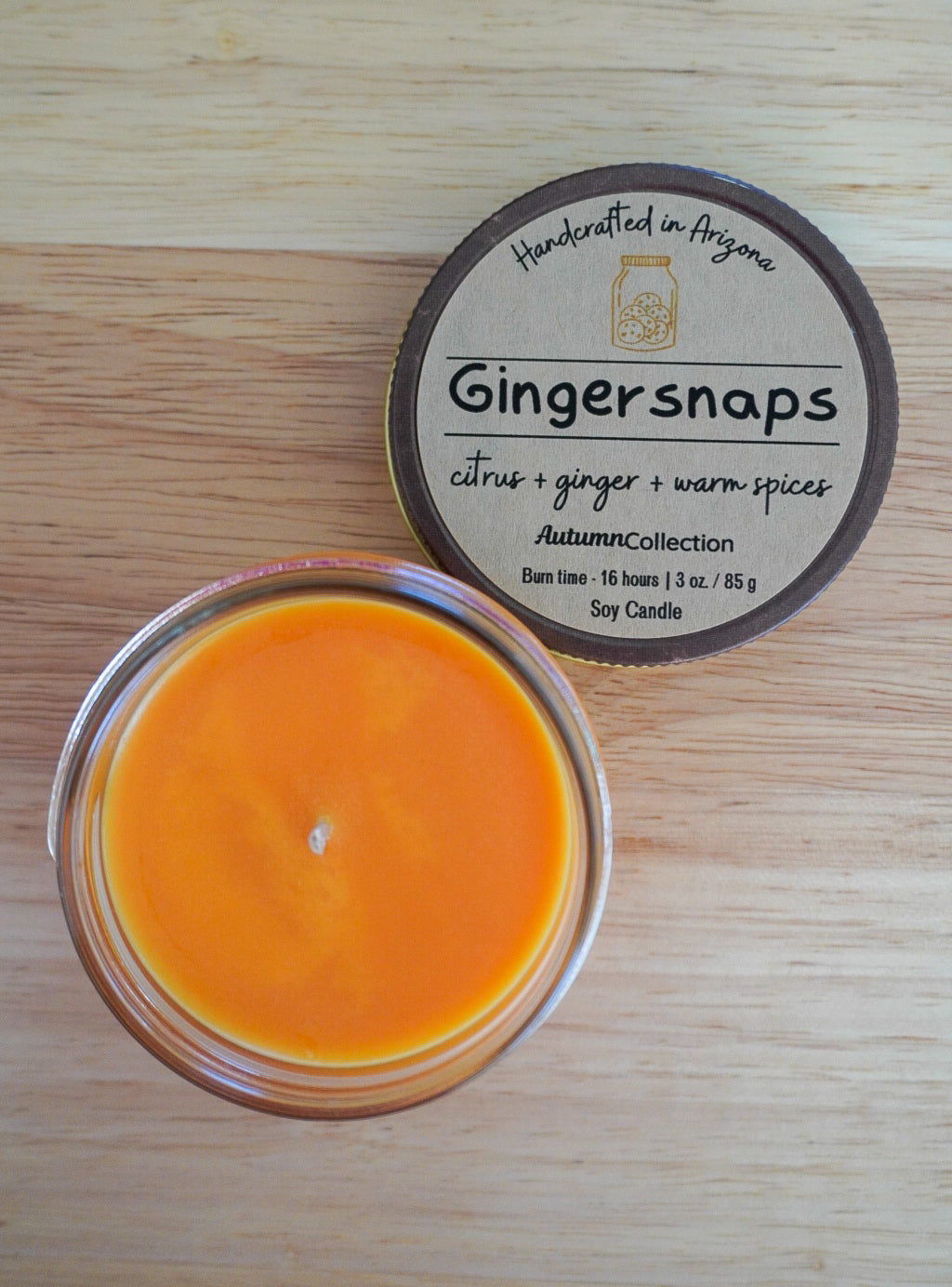 Gingersnaps Soy Candle