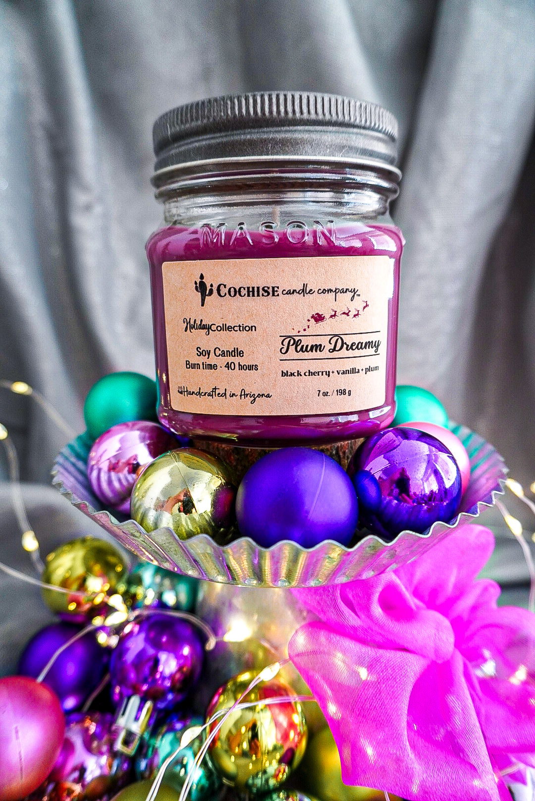 Plum Dreamy Soy Candle