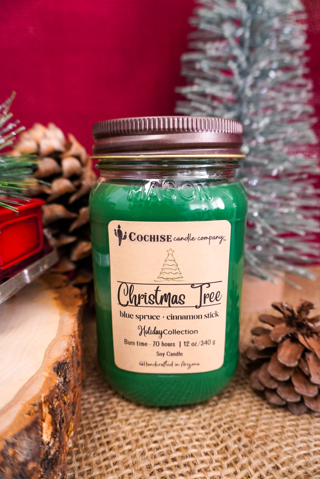 Christmas Tree Soy Candle