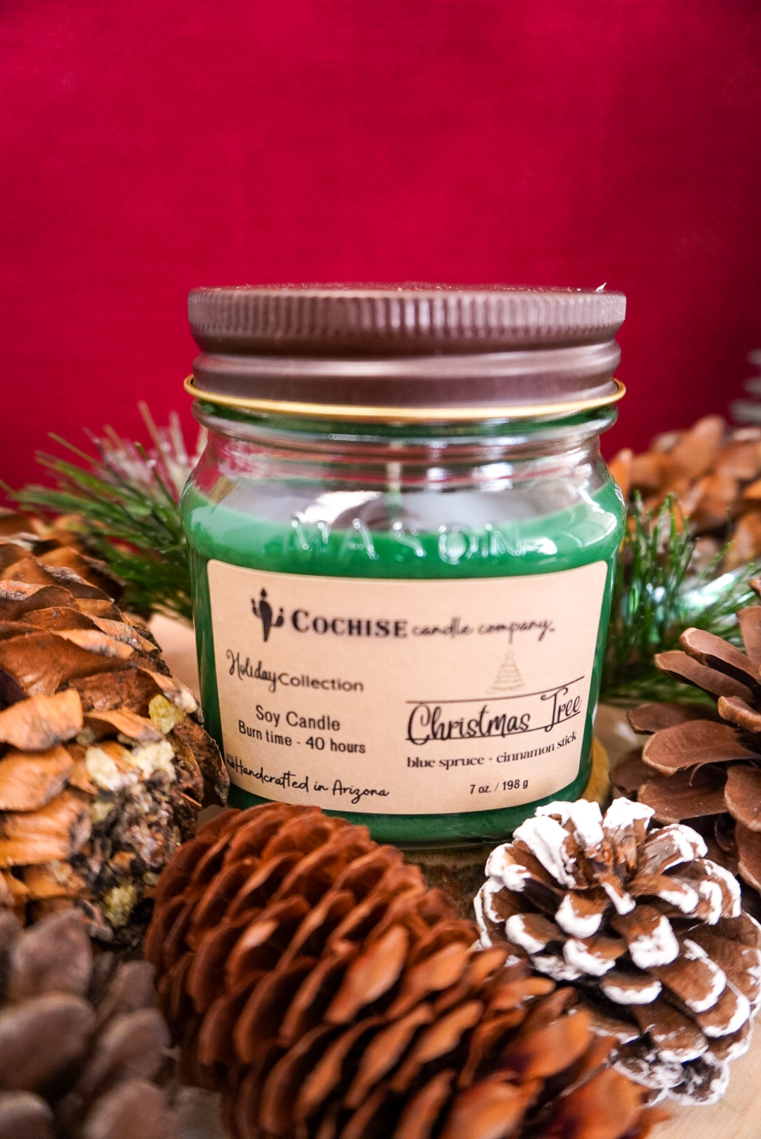 Christmas Tree Soy Candle