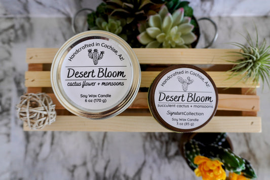 Desert Bloom Soy Candle