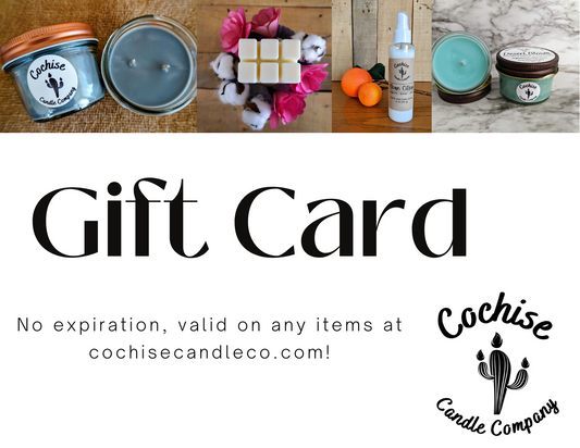 Digital Gift Card for Any Products; Candle, etc.