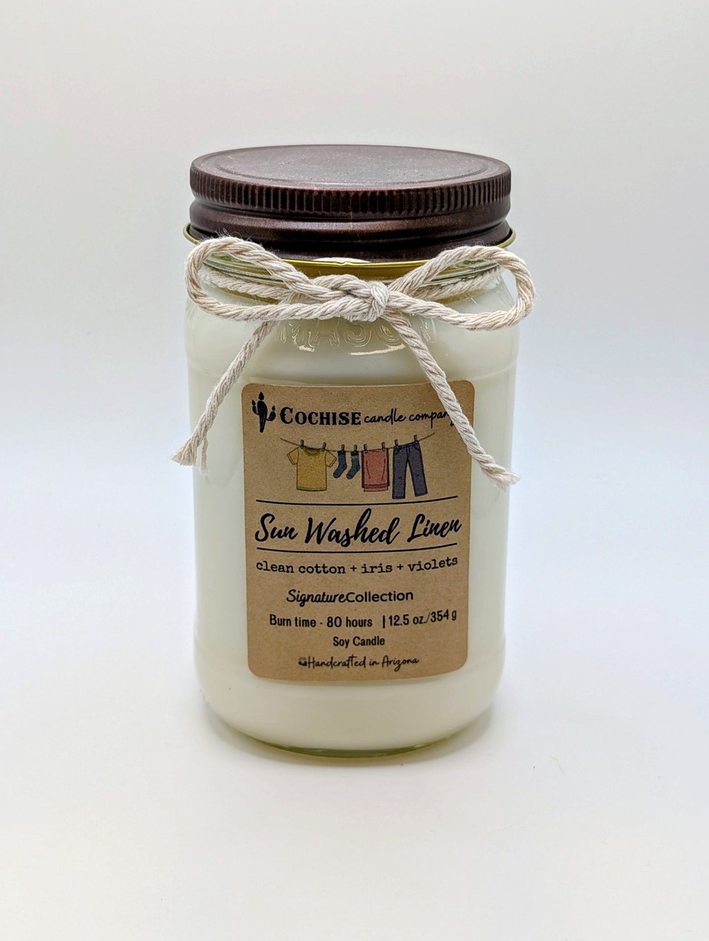 Sun Washed Linen Soy Candle   *Formerly Cotton Flower*