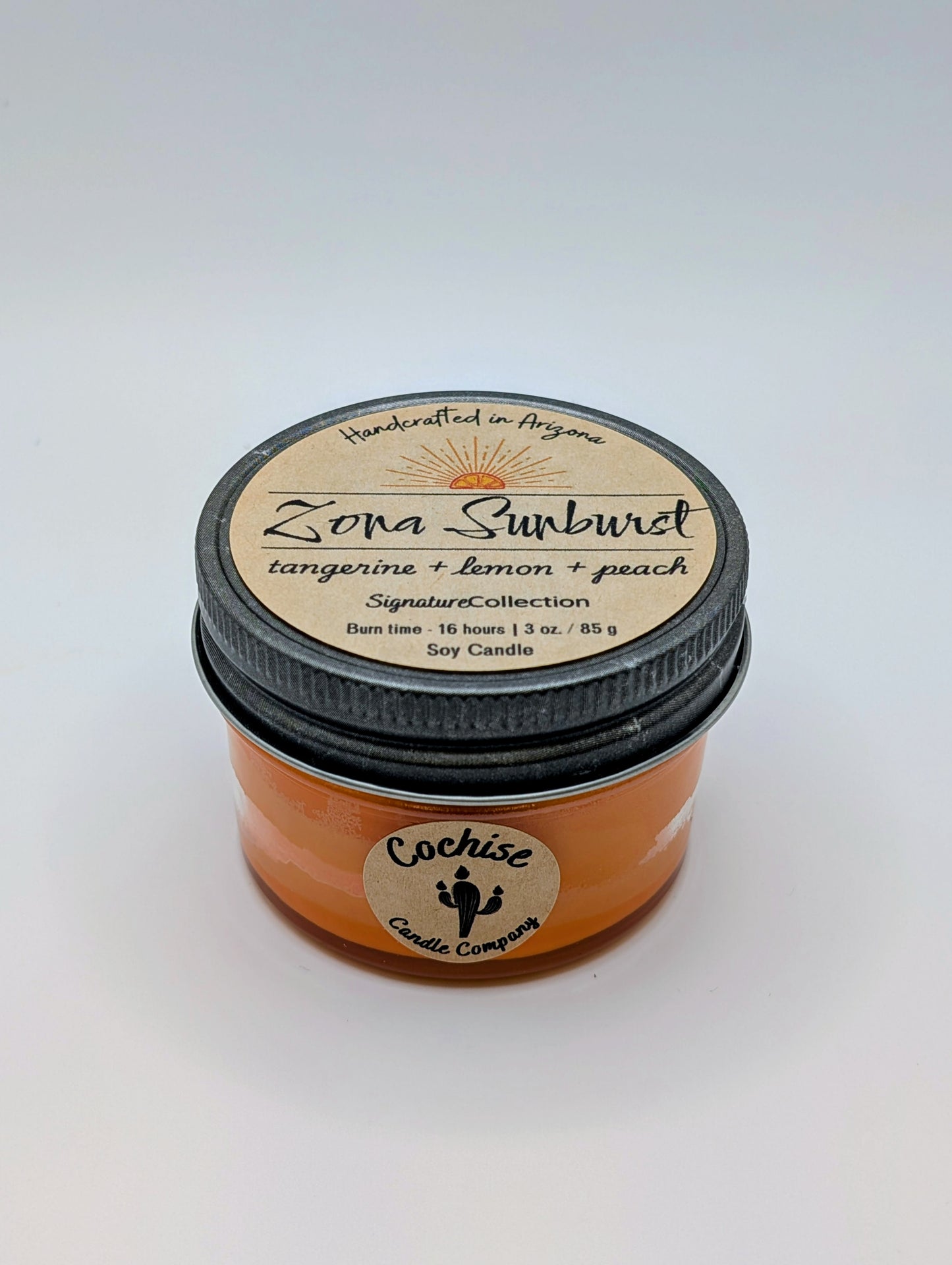 Zona Sunburst Soy Candle   *Formerly Clean Citrus*