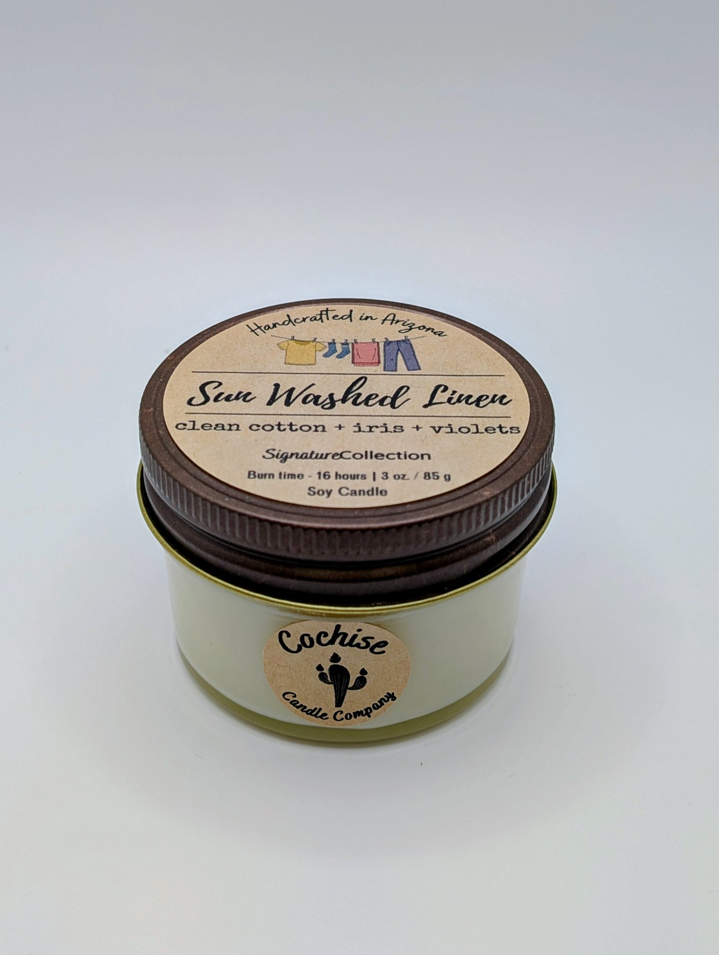 Sun Washed Linen Soy Candle   *Formerly Cotton Flower*