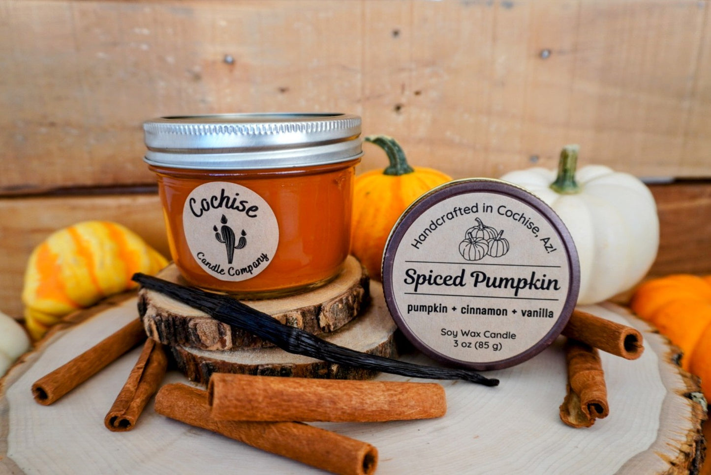 Spiced Pumpkin Soy Candle